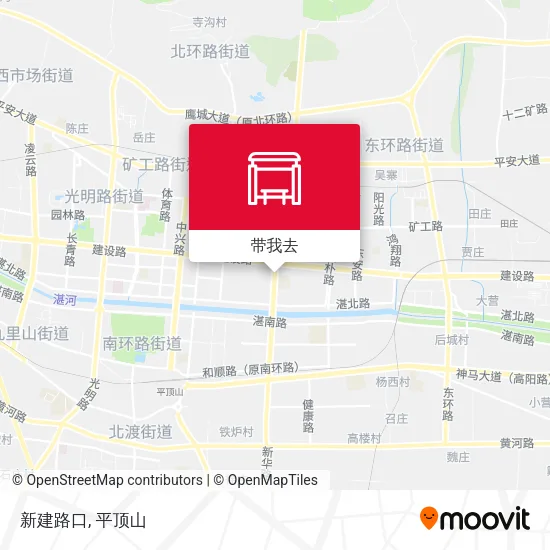 新建路口地图