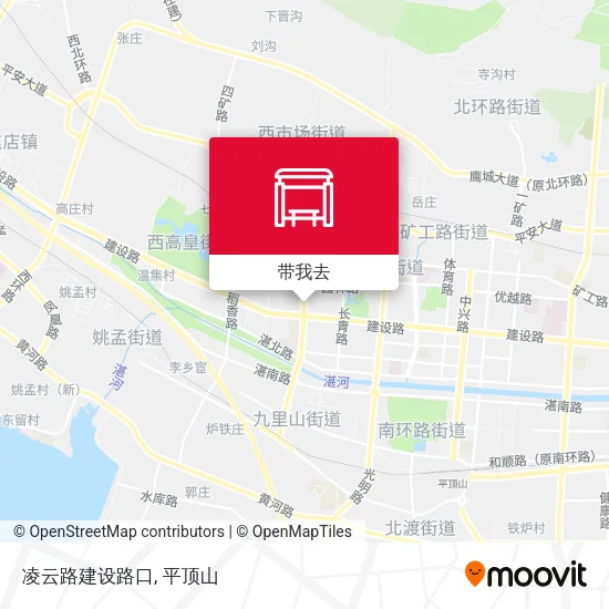 凌云路建设路口地图