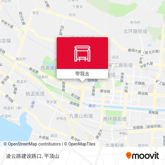 凌云路建设路口地图