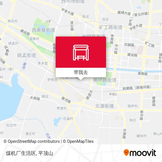煤机厂生活区地图