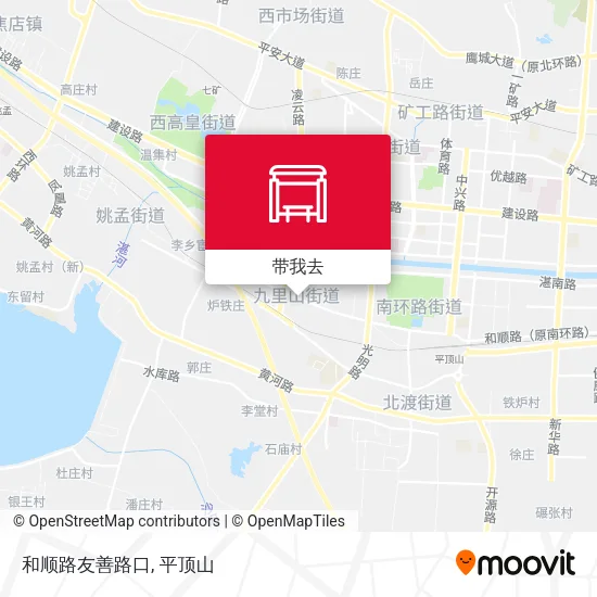 和顺路友善路口地图