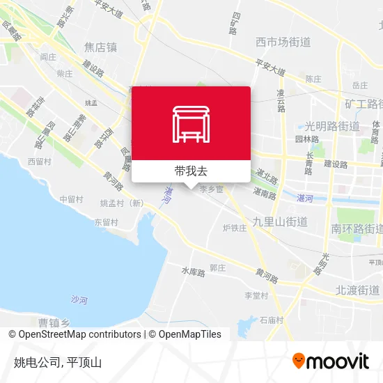 姚电公司地图