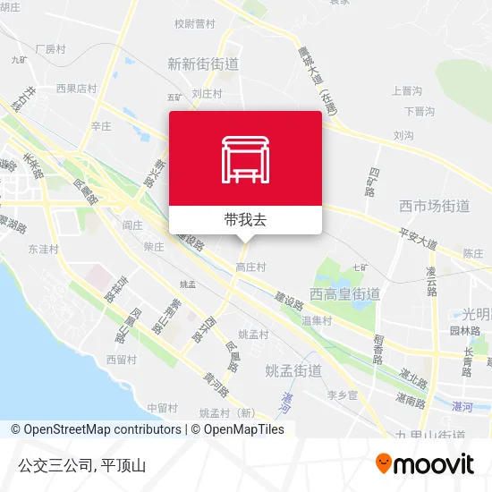 公交三公司地图