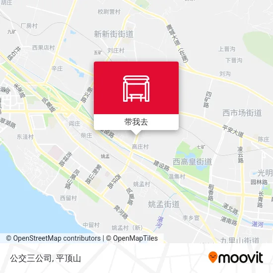 公交三公司地图