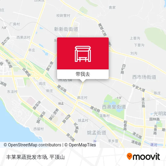 丰莱果蔬批发市场地图