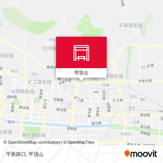 平新路口地图