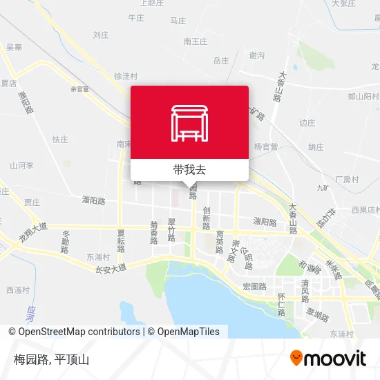 梅园路地图
