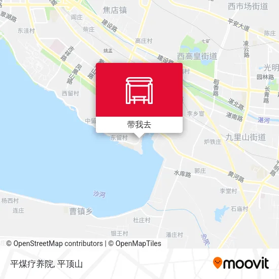 平煤疗养院地图