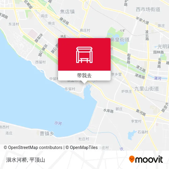 洄水河桥地图