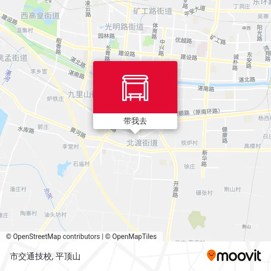 市交通技校地图