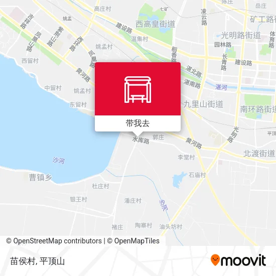 苗侯村地图