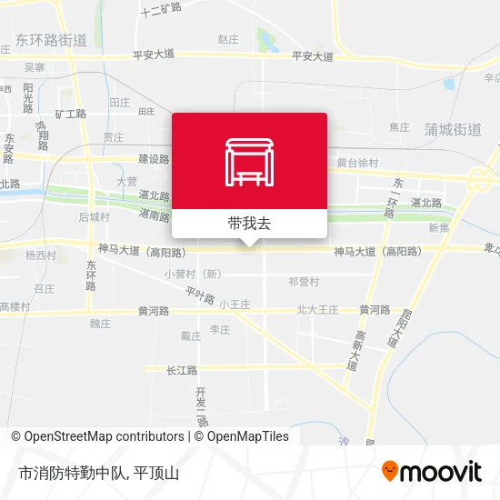 市消防特勤中队地图