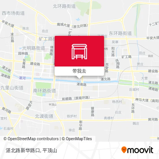 湛北路新华路口地图