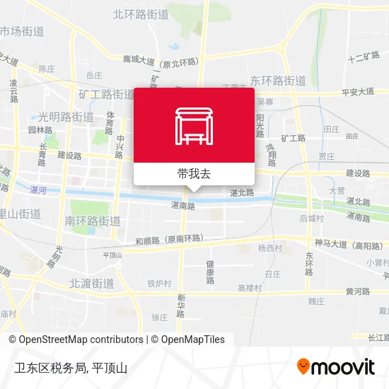卫东区税务局地图