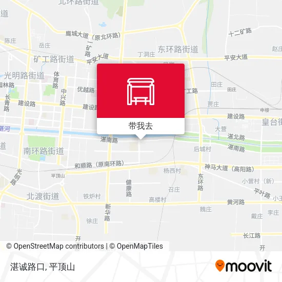 湛诚路口地图