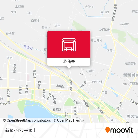新馨小区地图