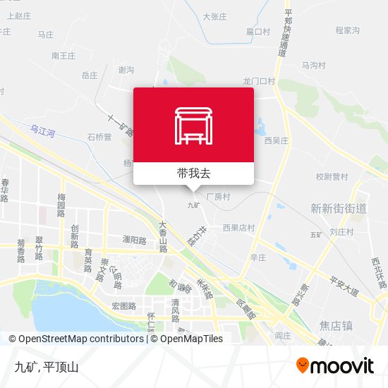 九矿地图