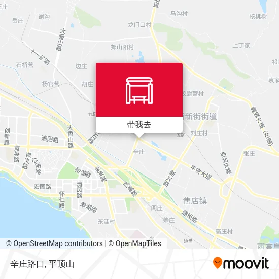 辛庄路口地图