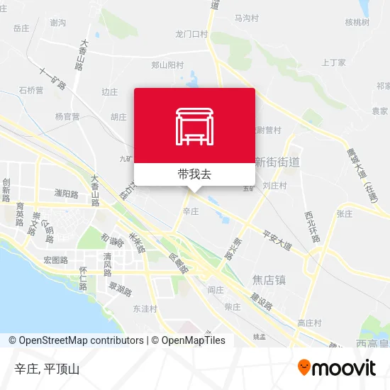 辛庄地图