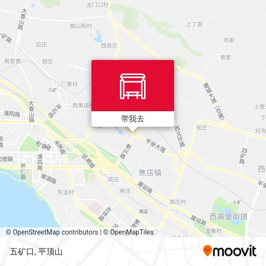 五矿口地图