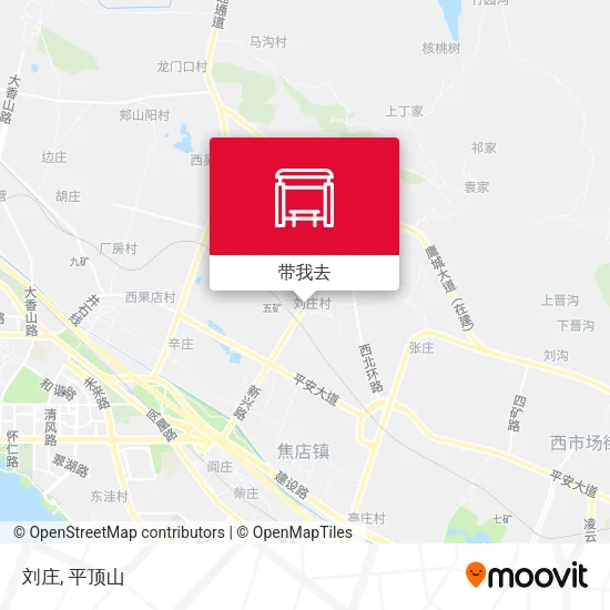 刘庄地图