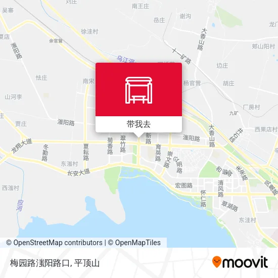 梅园路滍阳路口地图