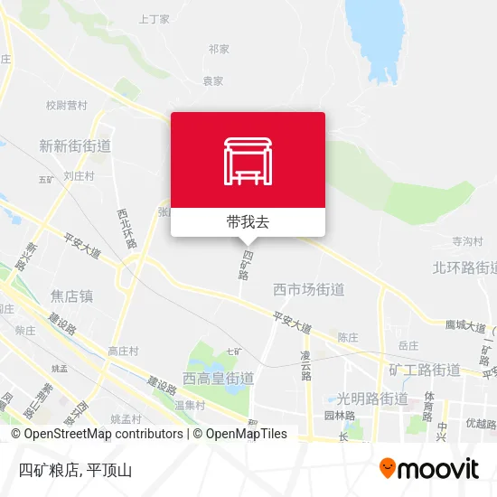 四矿粮店地图