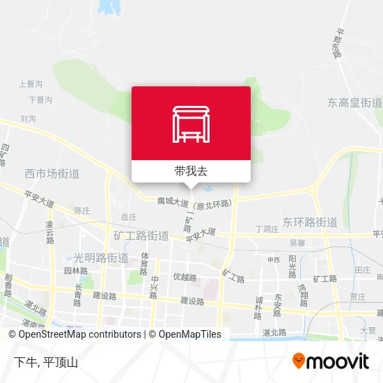 下牛地图