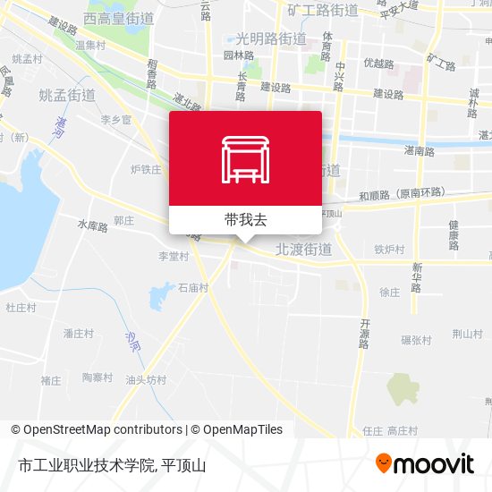 市工业职业技术学院地图