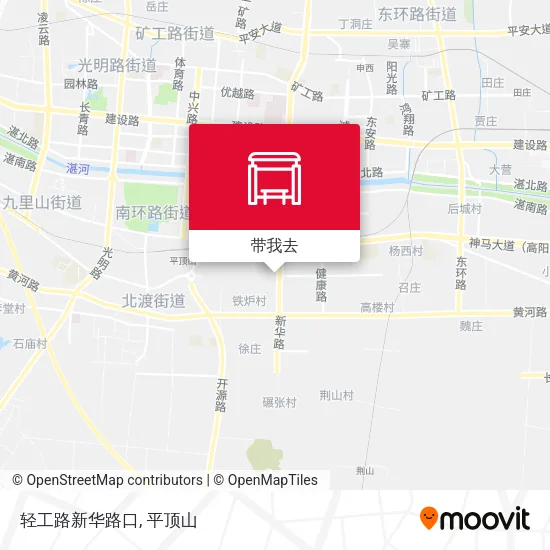 轻工路新华路口地图