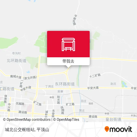 城北公交枢纽站地图