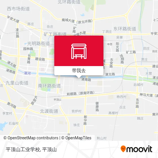 平顶山工业学校地图