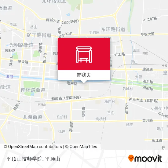 平顶山技师学院地图