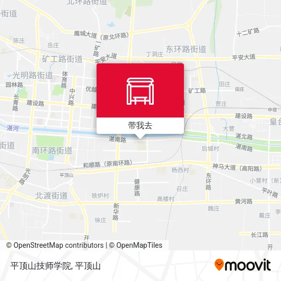 平顶山技师学院地图