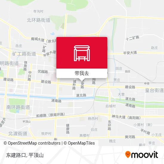 东建路口地图