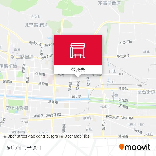 东矿路口地图