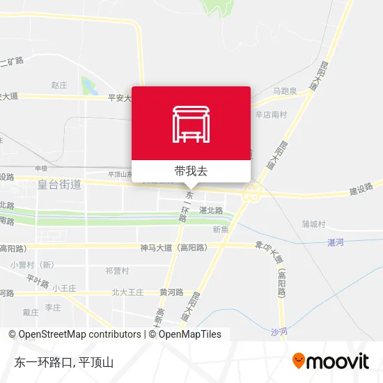 东一环路口地图