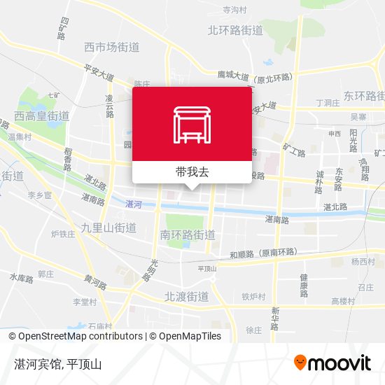 湛河宾馆地图