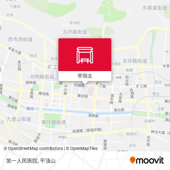 第一人民医院地图