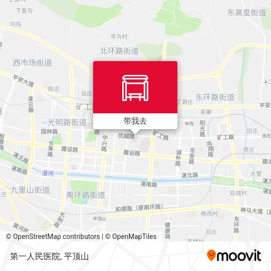 第一人民医院地图