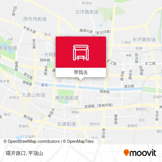 曙开路口地图