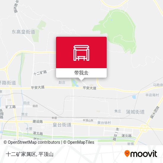 十二矿家属区地图