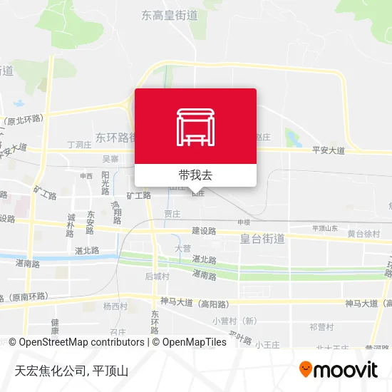 天宏焦化公司地图