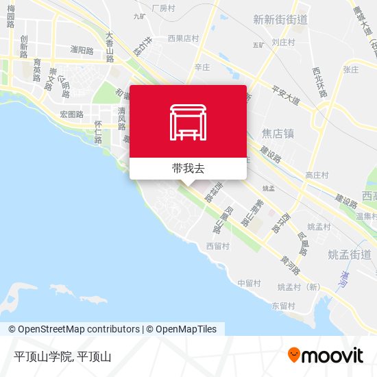 平顶山学院地图