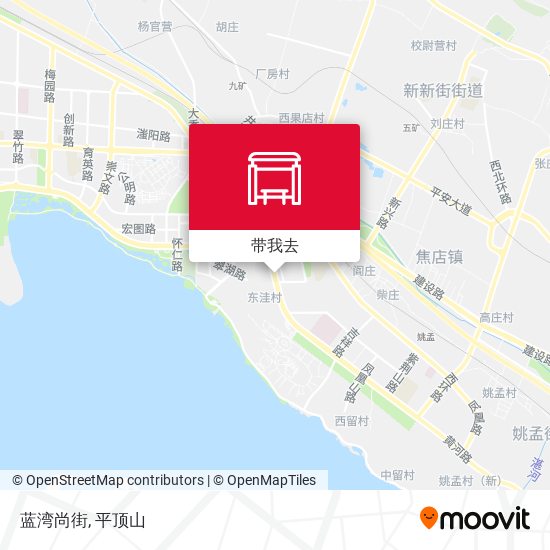 蓝湾尚街地图