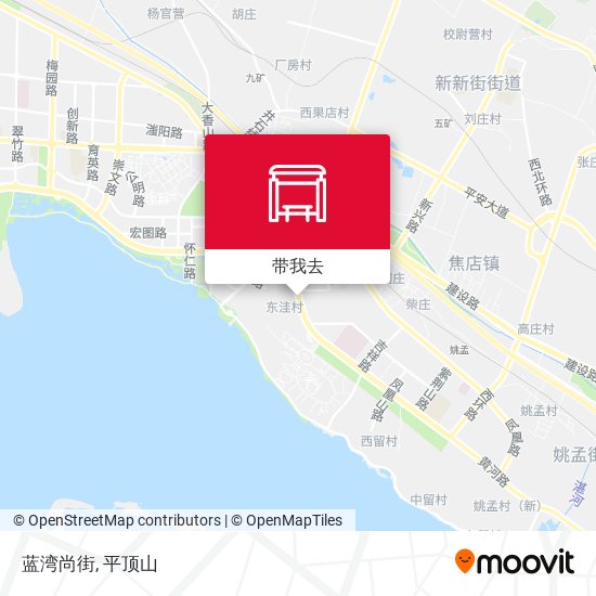 蓝湾尚街地图