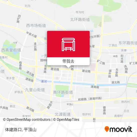 体建路口地图
