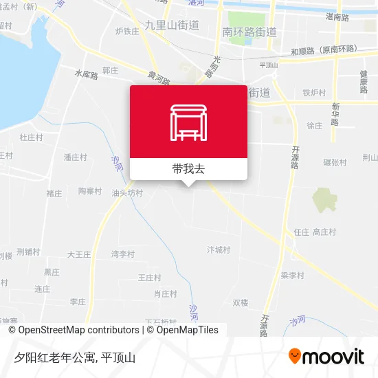 夕阳红老年公寓地图