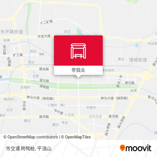 市交通局驾校地图