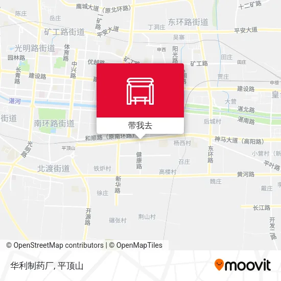 华利制药厂地图